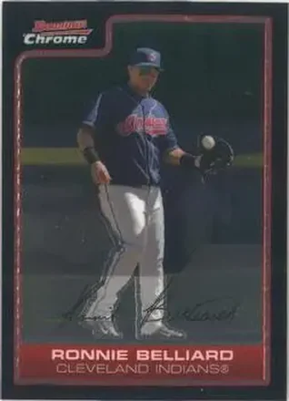 2006 Bowman Chrome #7 - Ronnie Belliard - Cleveland Indians