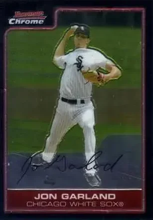 2006 Bowman Chrome #14 - Jon Garland - Chicago White Sox