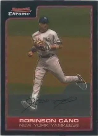 2006 Bowman Chrome #15 - Robinson Cano - New York Yankees