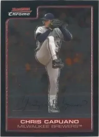 2006 Bowman Chrome #19 Chris Capuano