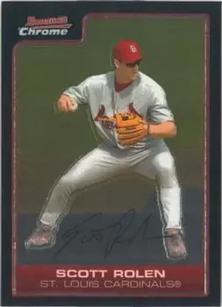2006 Bowman Chrome #20 Scott Rolen