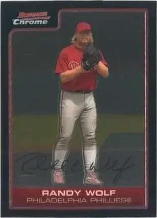2006 Bowman Chrome feature card