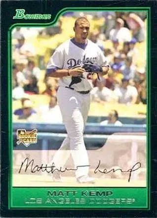 2006 Bowman Draft Picks & Prospects #BDP1 - Matt Kemp - Los Angeles Dodgers