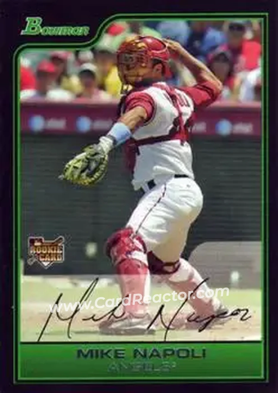 2006 Bowman Draft Picks & Prospects #BDP3 - Mike Napoli - Los Angeles Angels - Front