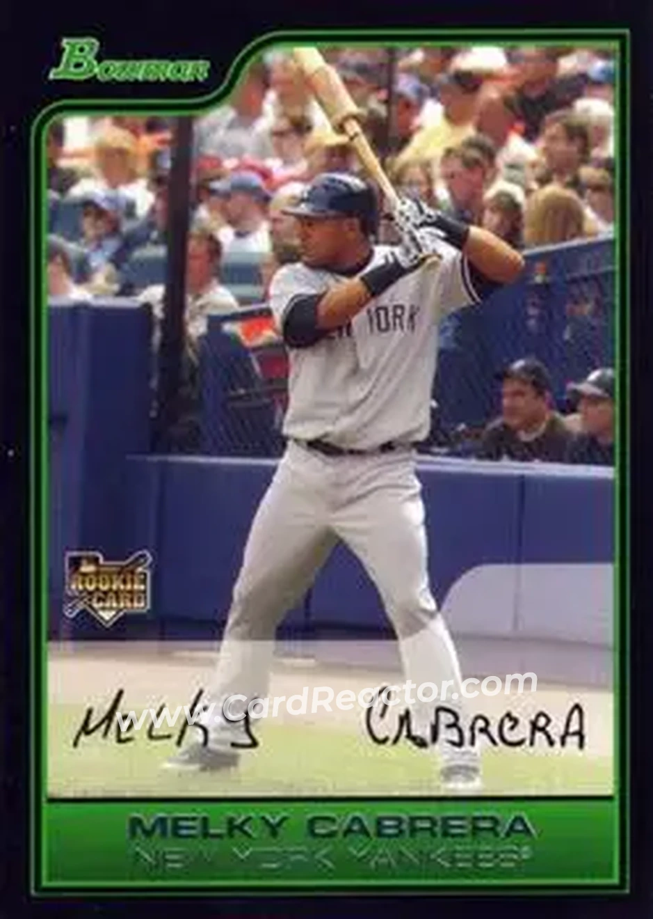 2006 Bowman Draft Picks & Prospects #BDP5 - Melky Cabrera - New York Yankees - Front