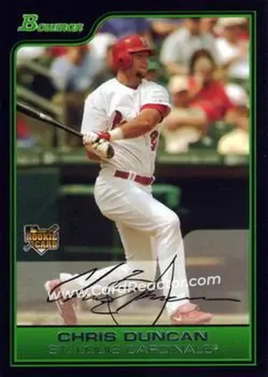 2006 Bowman Draft Picks & Prospects #BDP9 - Chris Duncan - St. Louis Cardinals - Front