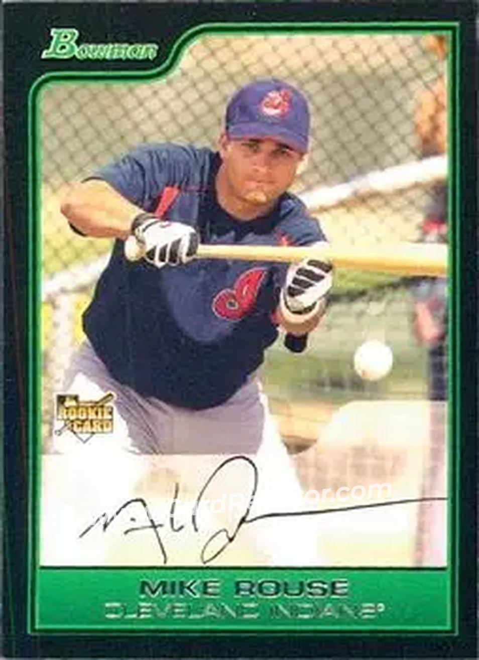 2006 Bowman Draft Picks & Prospects #BDP11 - Mike Rouse - Cleveland Indians - Front