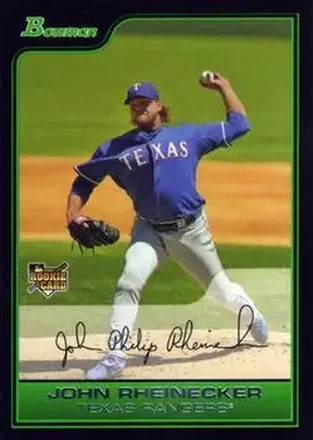 2006 Bowman Draft Picks & Prospects #BDP16 John Rheinecker