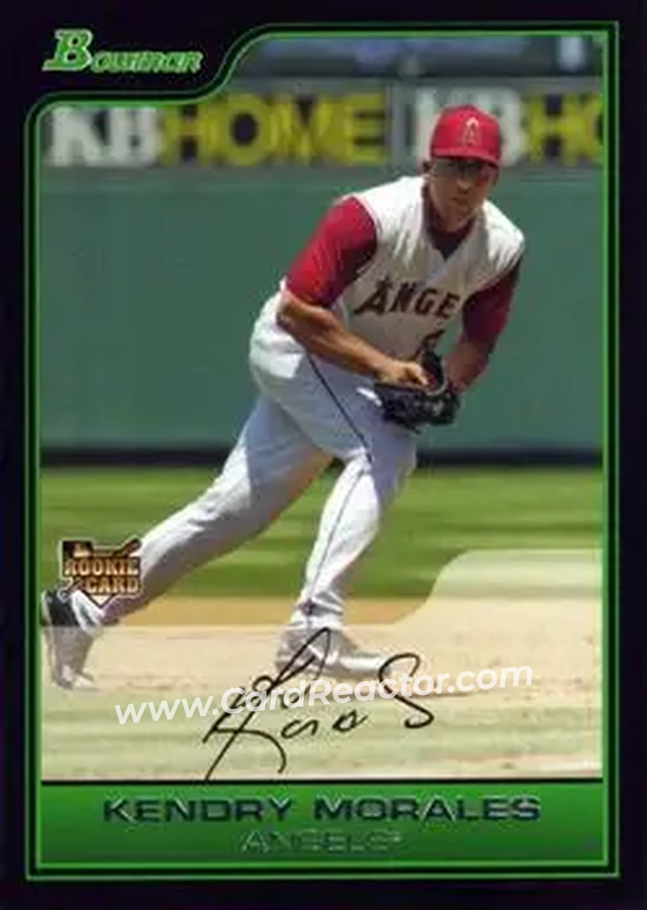 2006 Bowman Draft Picks & Prospects #BDP21 - Kendrys Morales - Los Angeles Angels - Front 2006 Bowman Draft Picks & Prospects #BDP21 - Kendrys Morales - Los Angeles Angels - Front