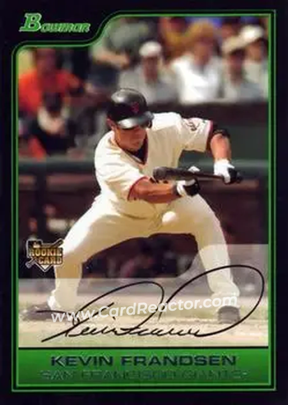 2006 Bowman Draft Picks & Prospects #BDP25 - Kevin Frandsen - San Francisco Giants - Front