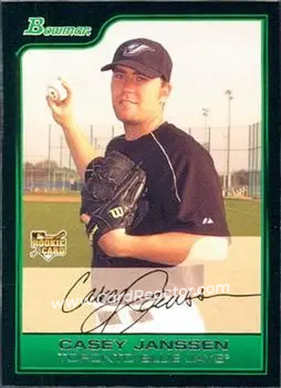 2006 Bowman Draft Picks & Prospects #BDP26 - Casey Janssen - Toronto Blue Jays - Front