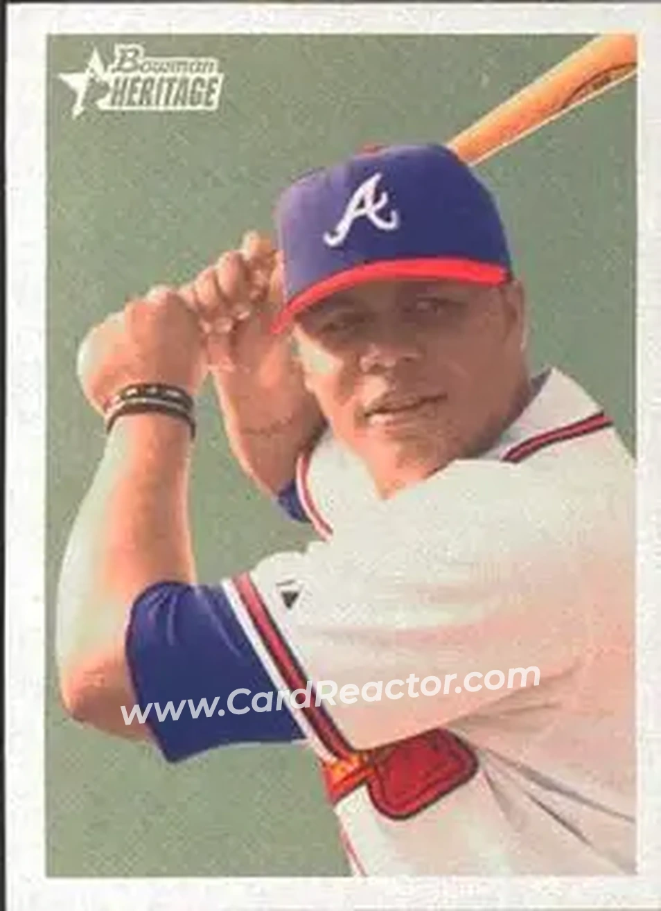2006 Bowman Heritage #2 - Andruw Jones - Atlanta Braves - Front
