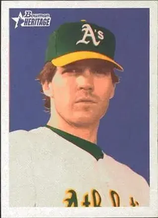 2006 Bowman Heritage #15 - Barry Zito - Oakland Athletics