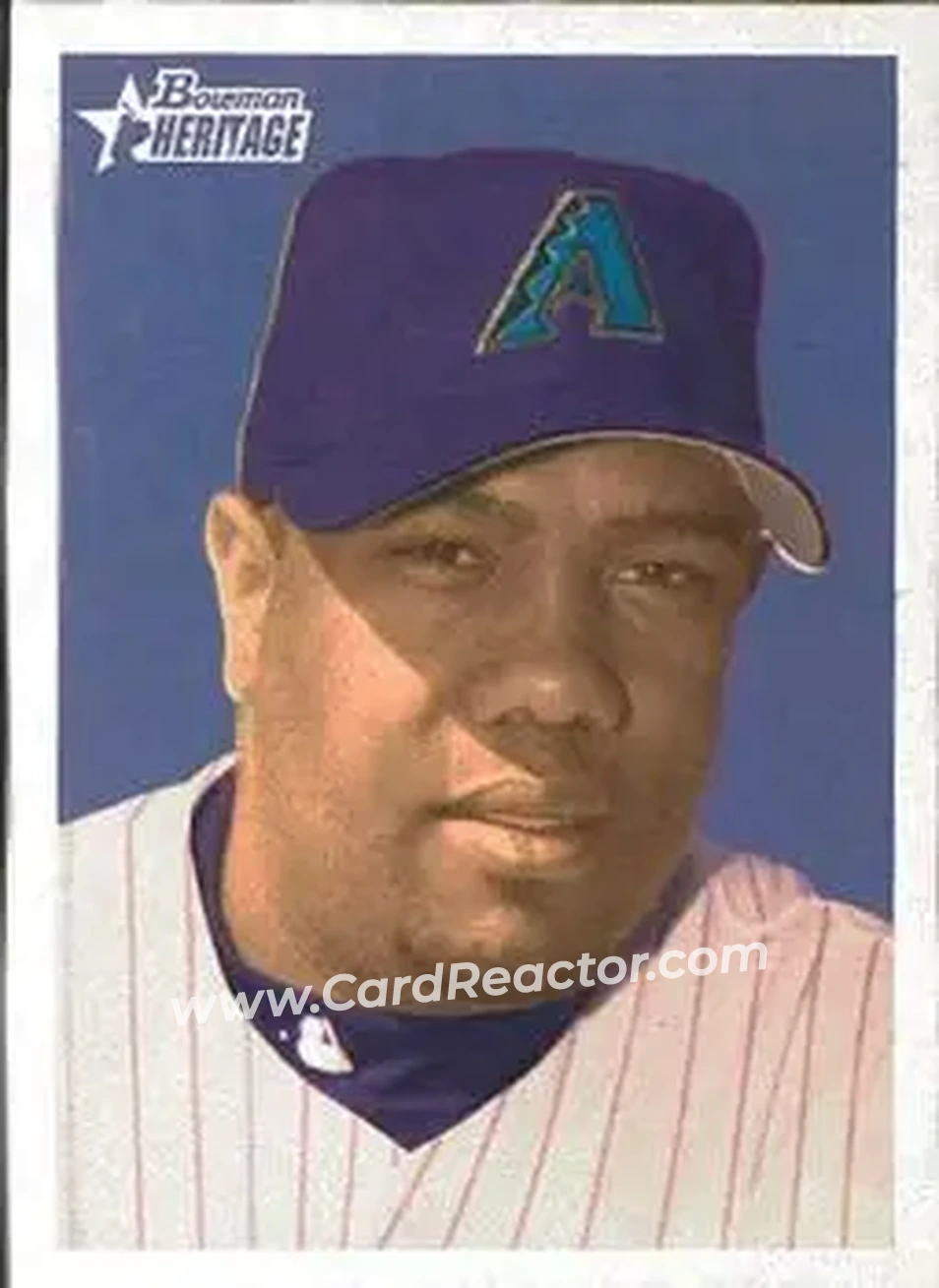 2006 Bowman Heritage #24 - Livan Hernandez - Arizona Diamondbacks - Front