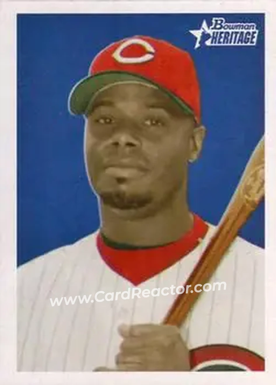 2006 Bowman Heritage #25 - Ken Griffey Jr. - Cincinnati Reds - Front