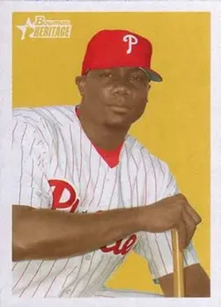 2006 Bowman Heritage feature card