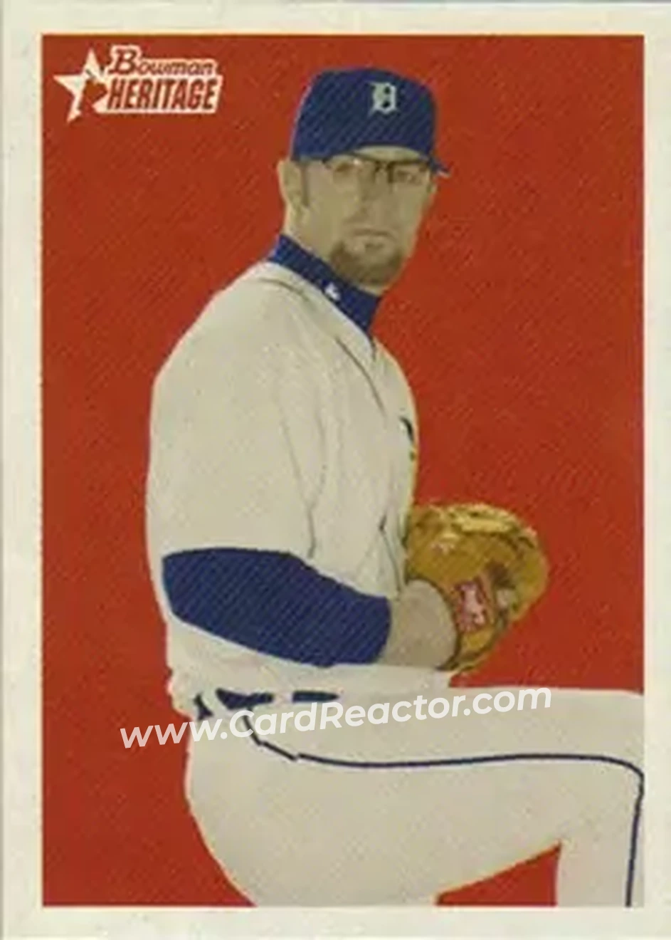 2006 Bowman Heritage #28 - Nate Robertson - Detroit Tigers - Front