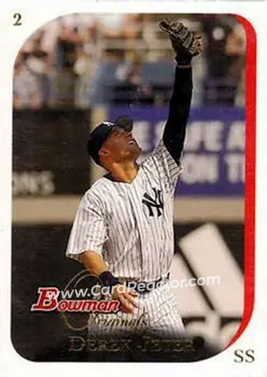 2006 Bowman Originals #2 - Derek Jeter - New York Yankees - Front