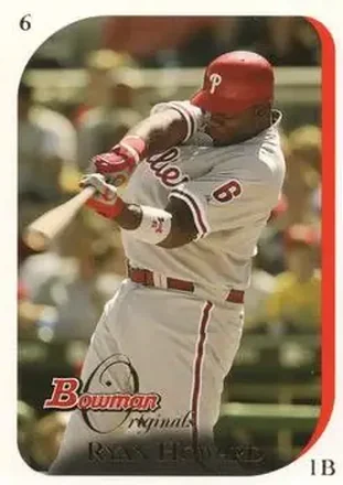 2006 Bowman Originals #6 - Ryan Howard - Philadelphia Phillies