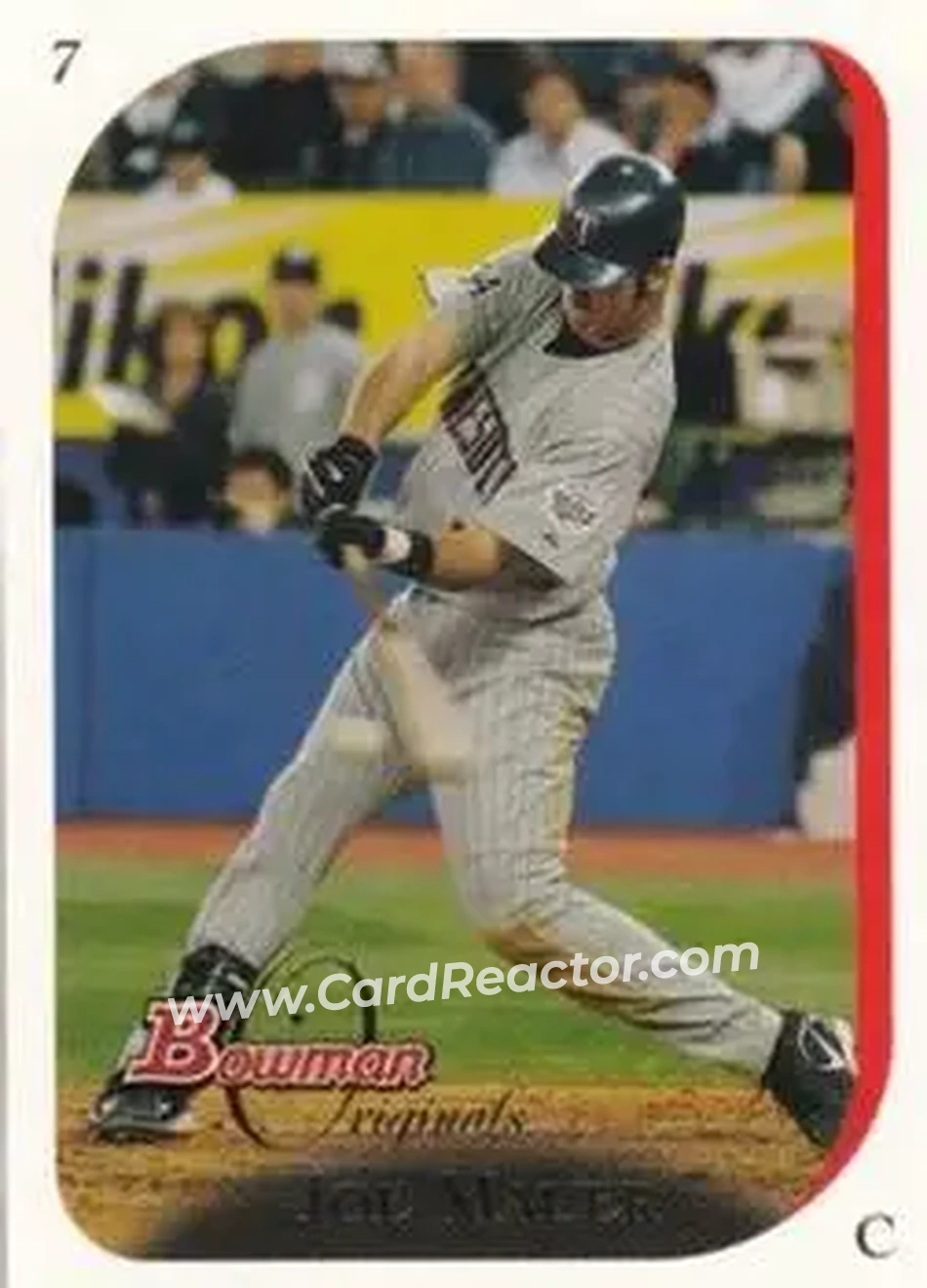 2006 Bowman Originals #7 - Joe Mauer - Minnesota Twins - Front