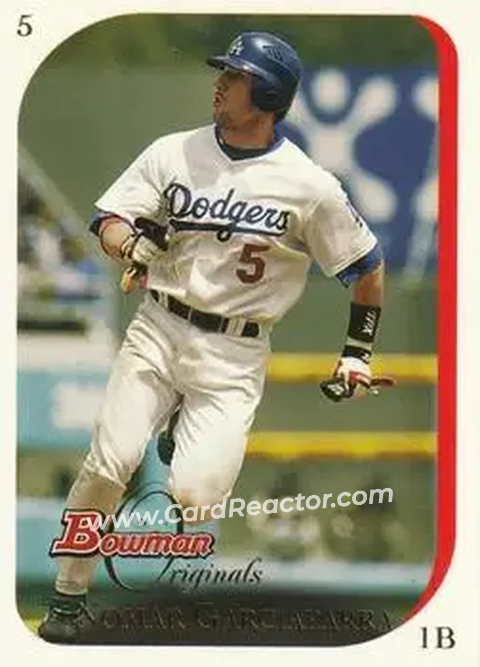 2006 Bowman Originals #9 - Nomar Garciaparra - Los Angeles Dodgers - Front