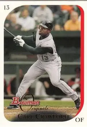 2006 Bowman Originals #15 - Carl Crawford - Tampa Bay Devil Rays