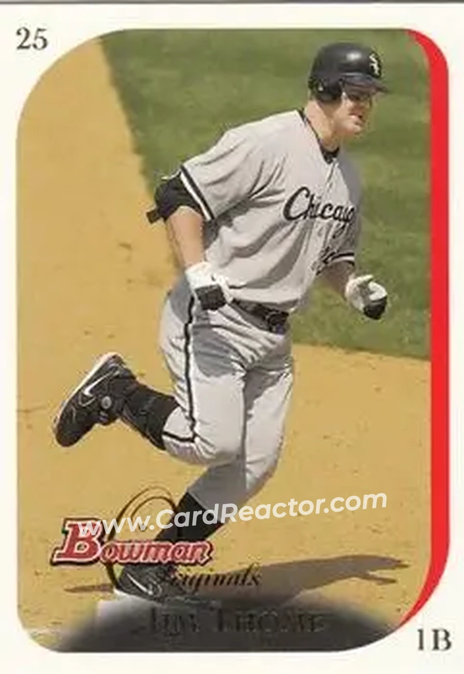 2006 Bowman Originals #17 - Jim Thome - Chicago White Sox - Front