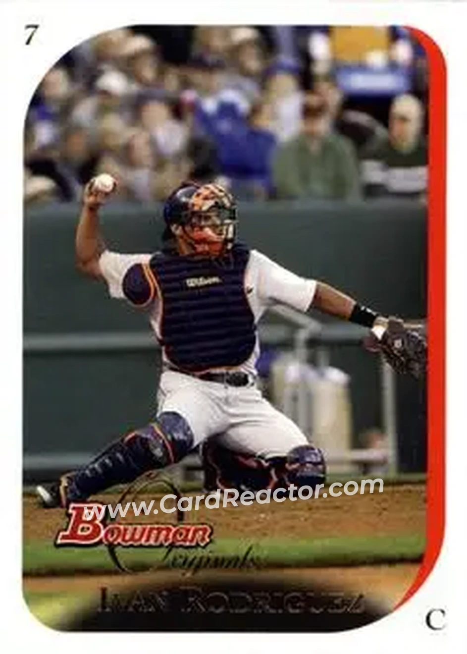 2006 Bowman Originals #18 - Ivan Rodriguez - Detroit Tigers - Front