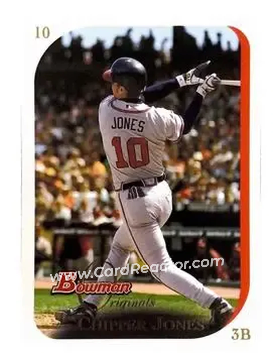 2006 Bowman Originals #19 - Chipper Jones - Atlanta Braves - Front