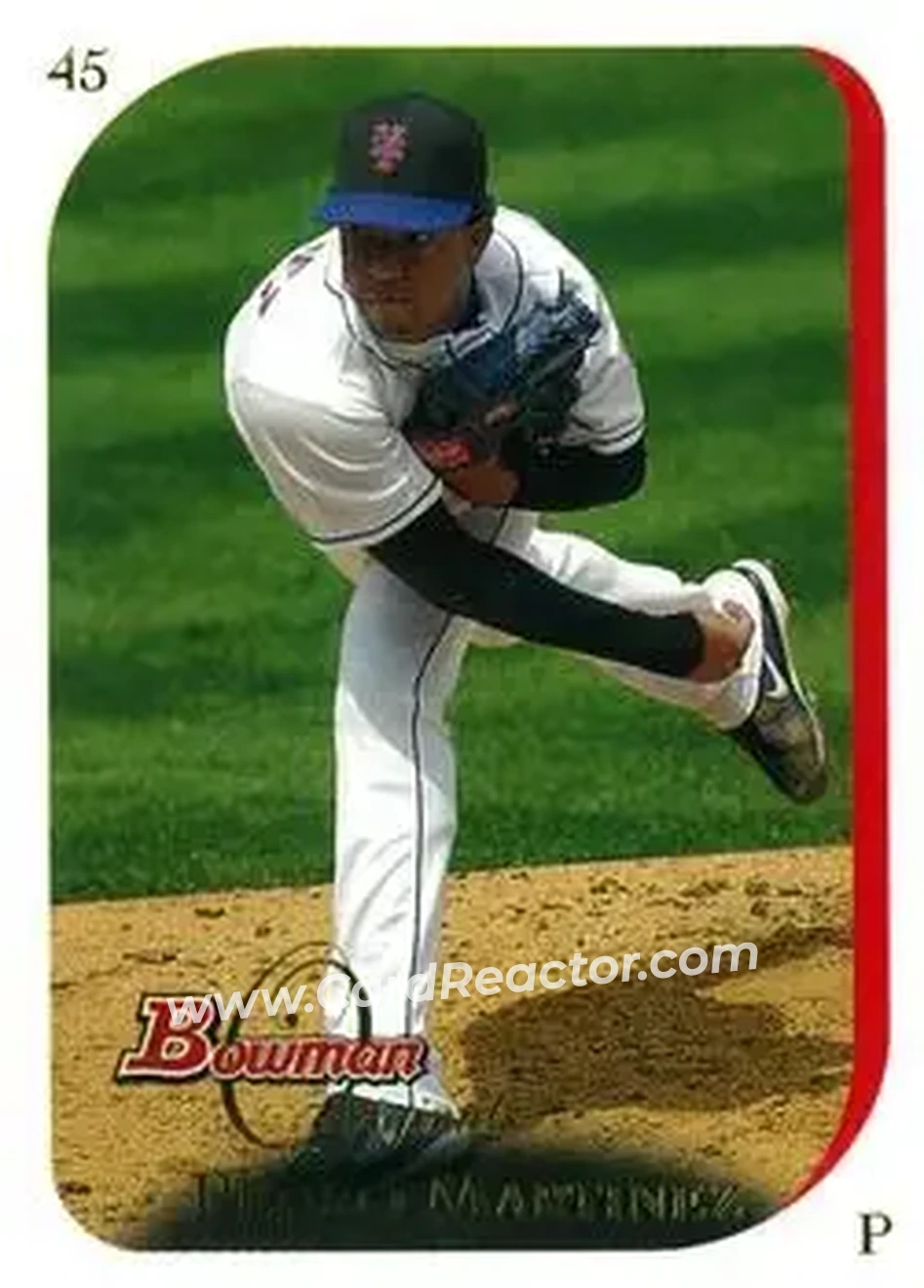 2006 Bowman Originals #20 - Pedro Martinez - New York Mets - Front