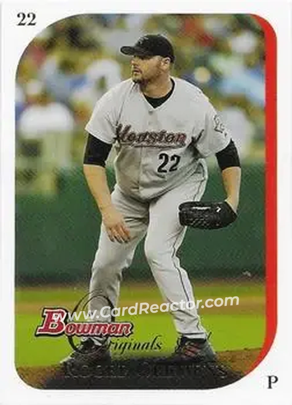 2006 Bowman Originals #22 - Roger Clemens - Houston Astros - Front
