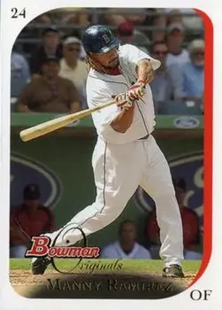 2006 Bowman Originals #24 - Manny Ramirez - Boston Red Sox