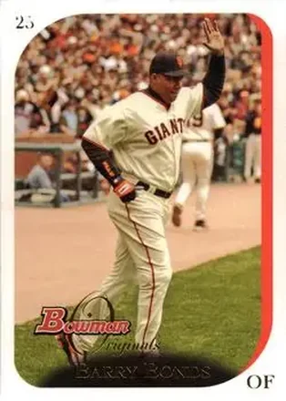 2006 Bowman Originals #25 - Barry Bonds - San Francisco Giants