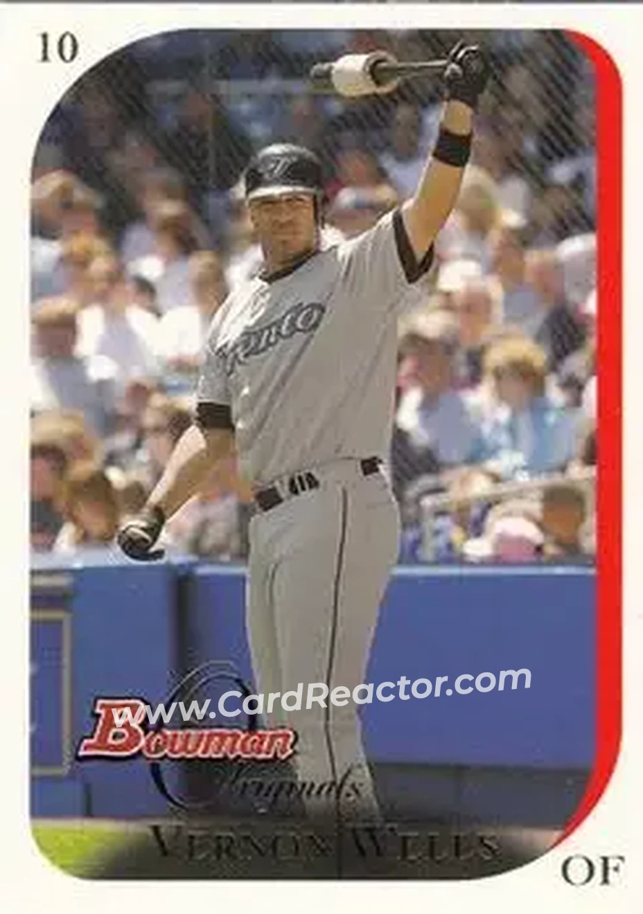 2006 Bowman Originals #26 - Vernon Wells - Toronto Blue Jays - Front