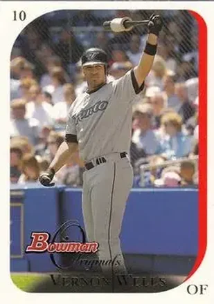 2006 Bowman Originals #26 - Vernon Wells - Toronto Blue Jays