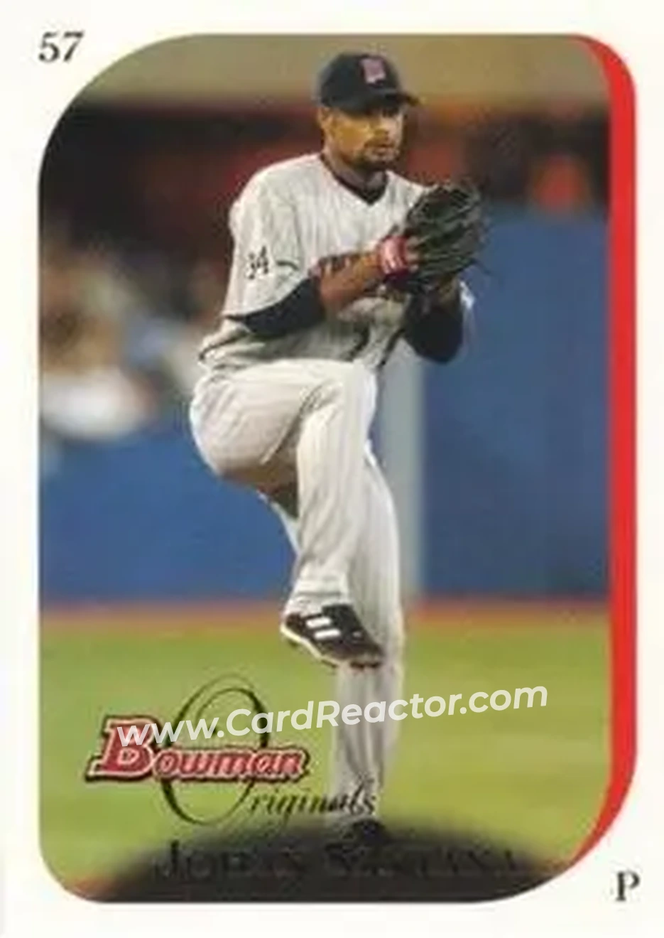 2006 Bowman Originals #33 - Johan Santana - Minnesota Twins - Front