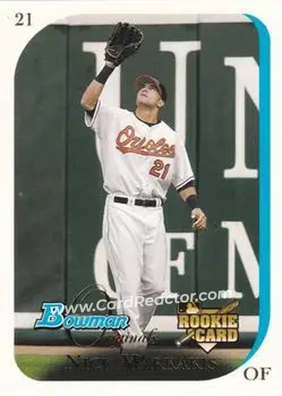 2006 Bowman Originals #37 - Nick Markakis - Baltimore Orioles - Front