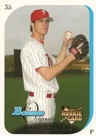 2006 Bowman Originals #52 - Cole Hamels - Philadelphia Phillies
