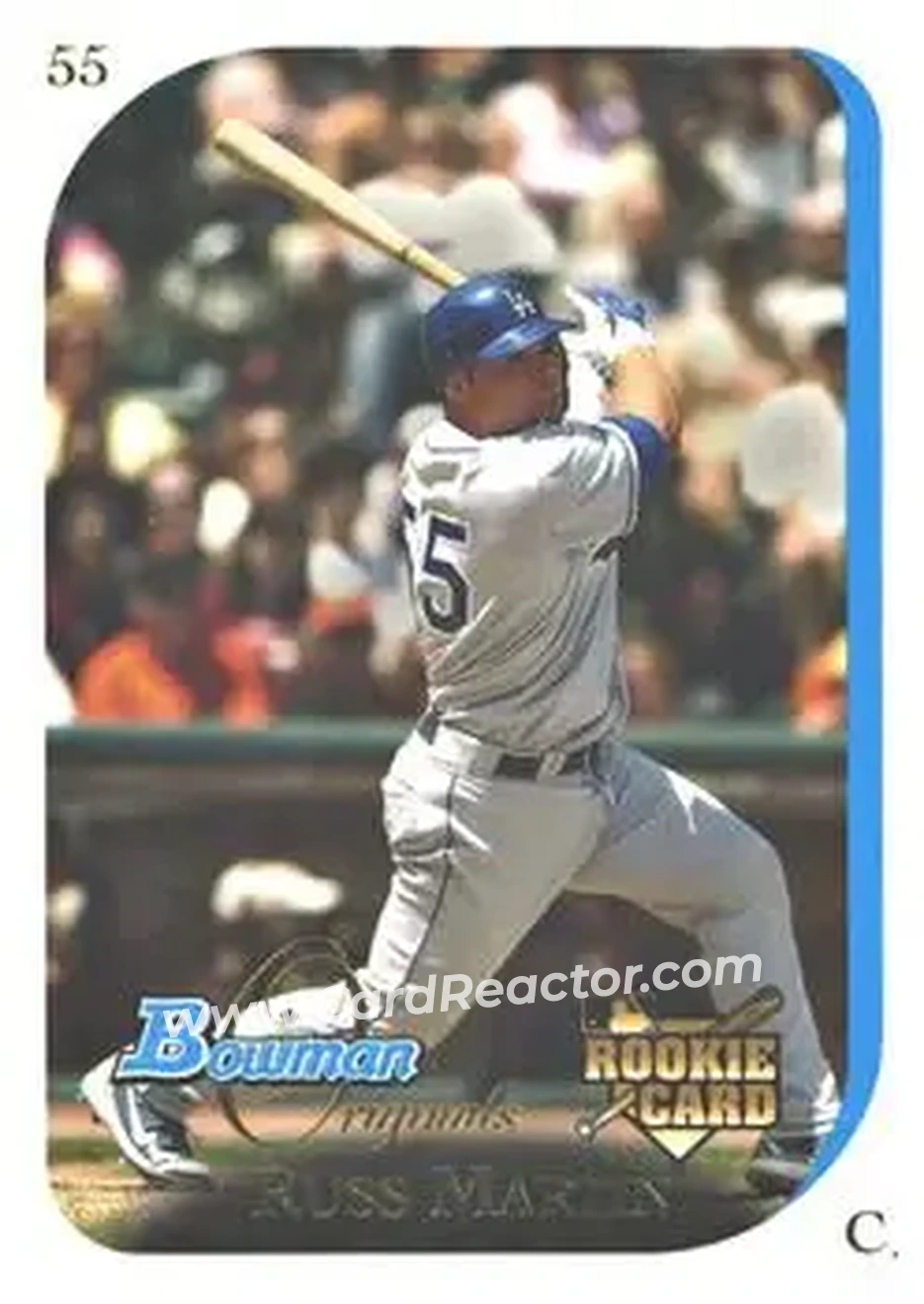 2006 Bowman Originals #55 - Russell Martin - Los Angeles Dodgers - Front