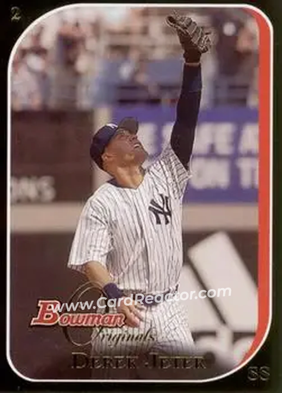 2006 Bowman Originals - Black #2 - Derek Jeter - New York Yankees - Front