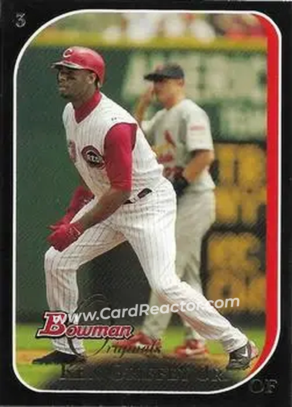 2006 Bowman Originals - Black #4 - Ken Griffey Jr. - Cincinnati Reds - Front 2006 Bowman Originals - Black #4 - Ken Griffey Jr. - Cincinnati Reds - Front