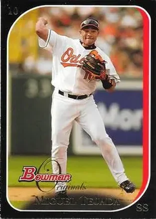 2006 Bowman Originals - Black #11 - Miguel Tejada - Baltimore Orioles