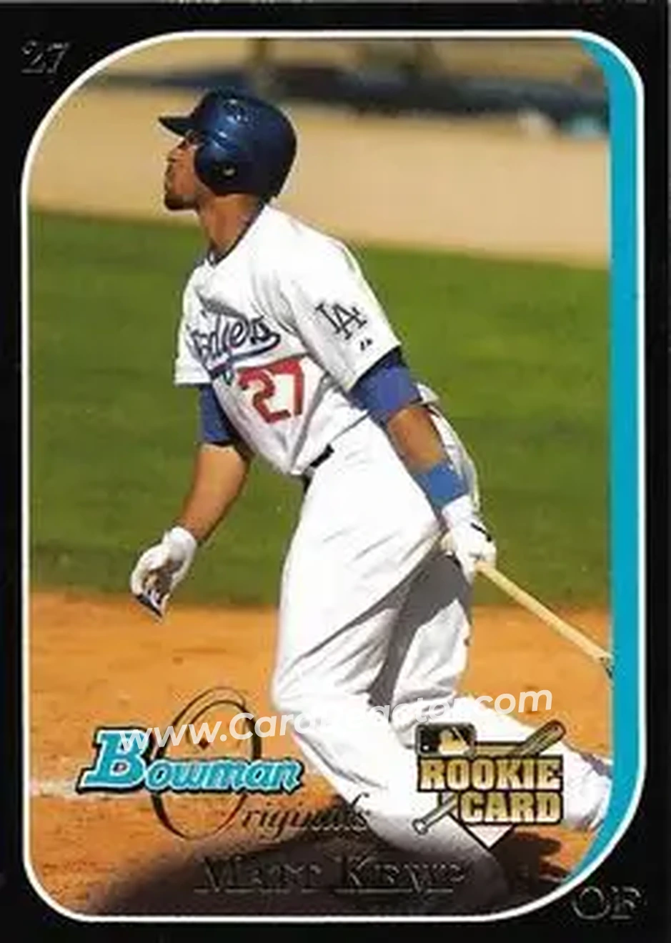 2006 Bowman Originals - Black #43 - Matt Kemp - Los Angeles Dodgers - Front 2006 Bowman Originals - Black #43 - Matt Kemp - Los Angeles Dodgers - Front