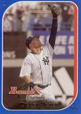 2006 Bowman Originals - Blue #2 - Derek Jeter - New York Yankees