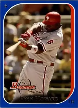 2006 Bowman Originals - Blue #6 - Ryan Howard - Philadelphia Phillies