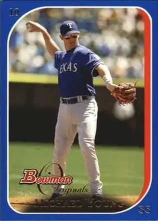2006 Bowman Originals - Blue #10 - Michael Young - Texas Rangers