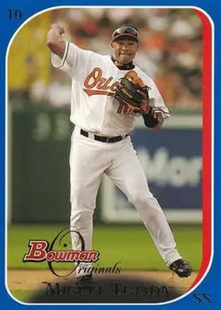 2006 Bowman Originals - Blue #11 - Miguel Tejada - Baltimore Orioles