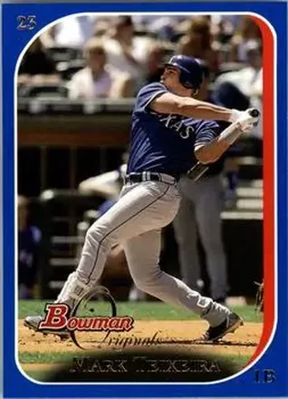 2006 Bowman Originals - Blue #23 - Mark Teixeira - Texas Rangers