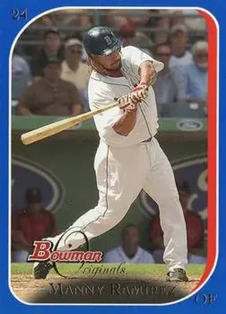 2006 Bowman Originals - Blue #24 - Manny Ramirez - Boston Red Sox
