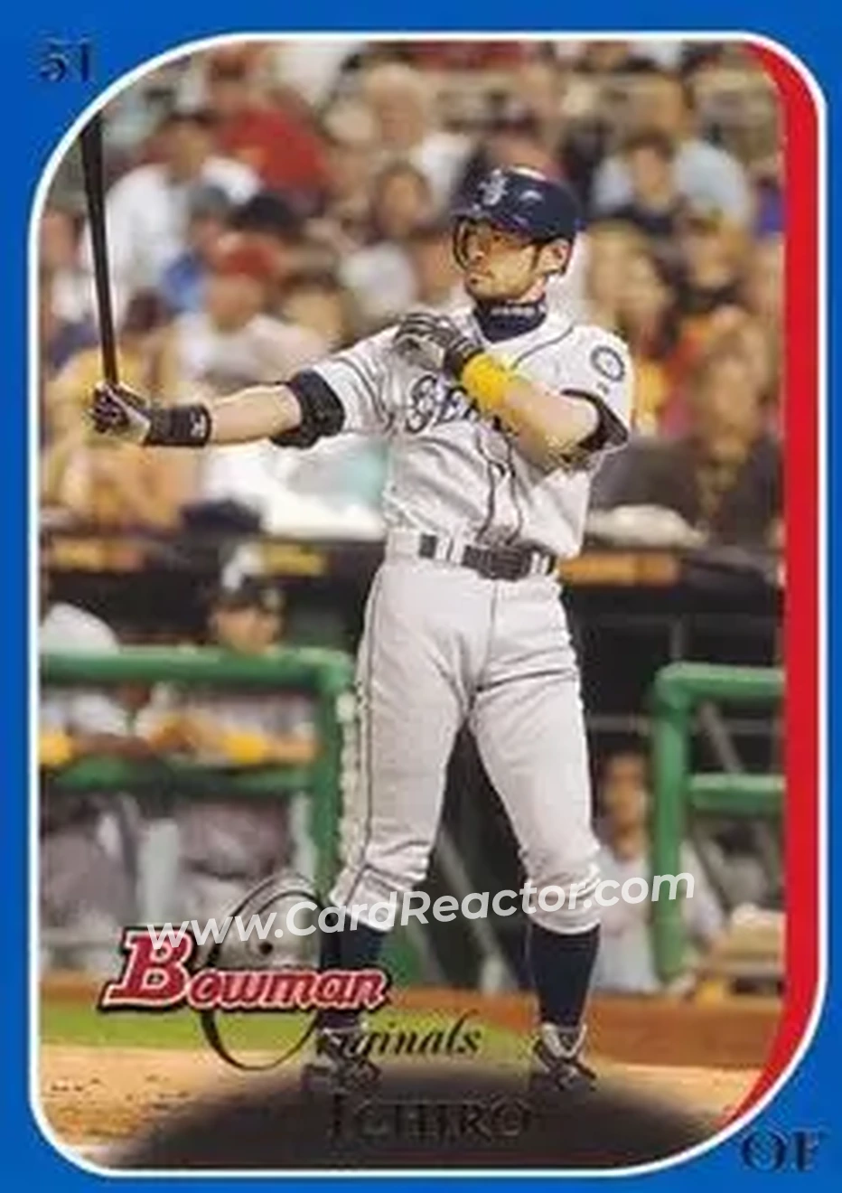 2006 Bowman Originals - Blue #32 - Ichiro - Seattle Mariners - Front